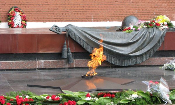 День Победы вечный огонь