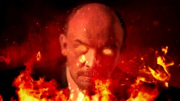 Ленин антихрист картина