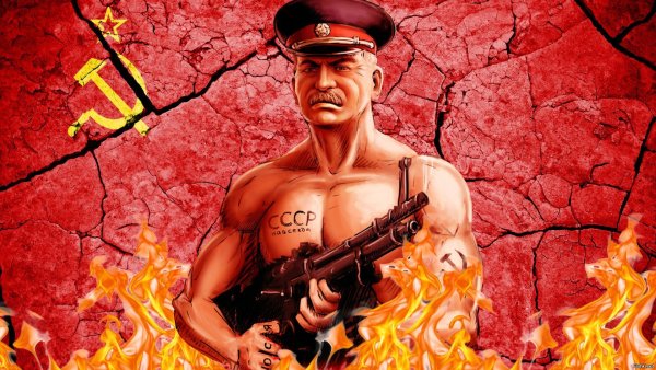 Сталин с пулеметом
