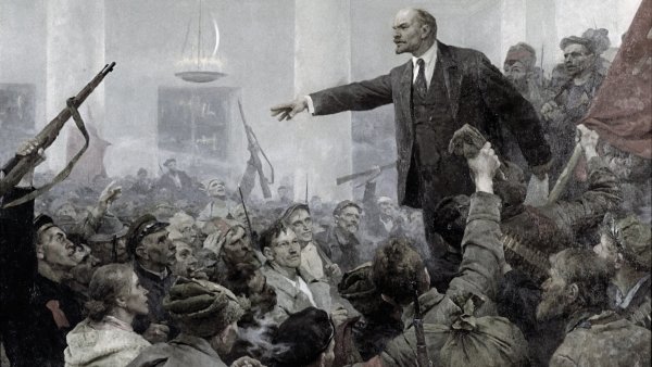Ленин Октябрьская революция 1917