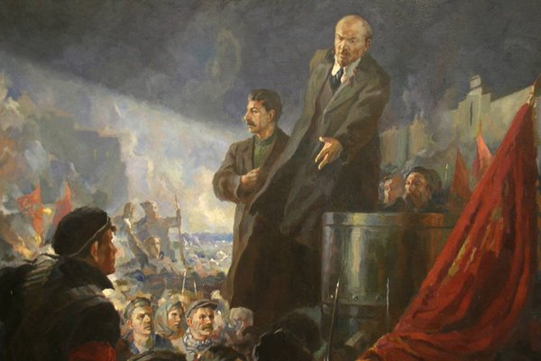 Сталин в революции 1917
