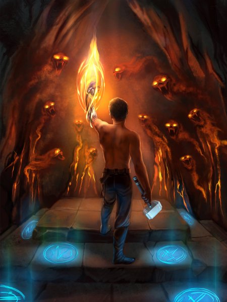 Парень в огне