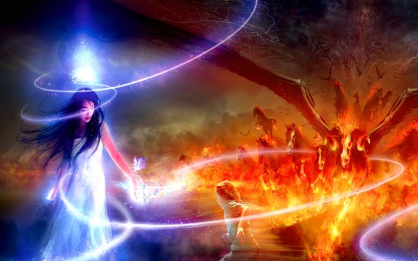 Магия стихий фэнтези