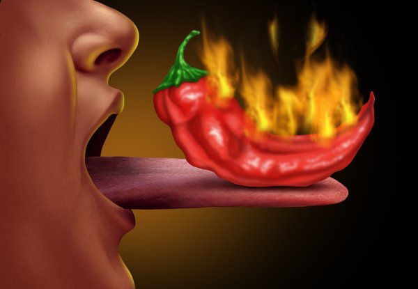 Пламя изо рта