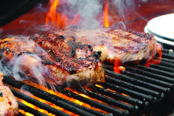 Мясо на гриле