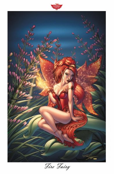 Огненная девушка