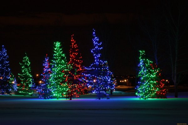 Гирлянда на елку