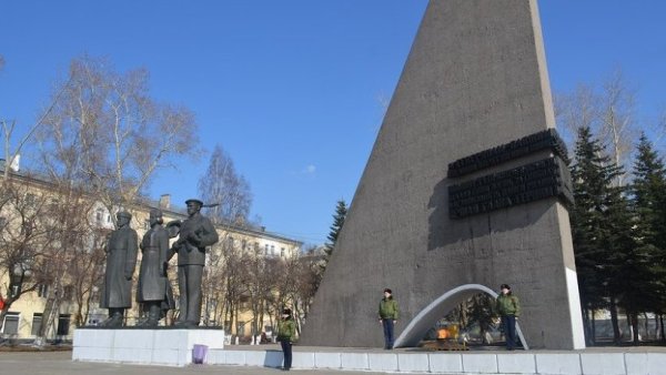 Памятник монумент Победы Архангельск