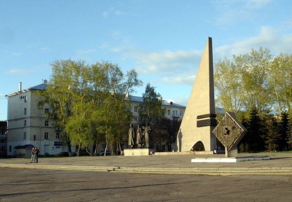 Монумент Победы в Архангельске