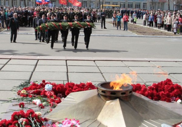 Обелиск вечный огонь в Северодвинске