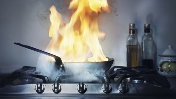 Сгоревшая сковорода