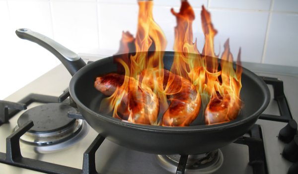 Пригорание пищи