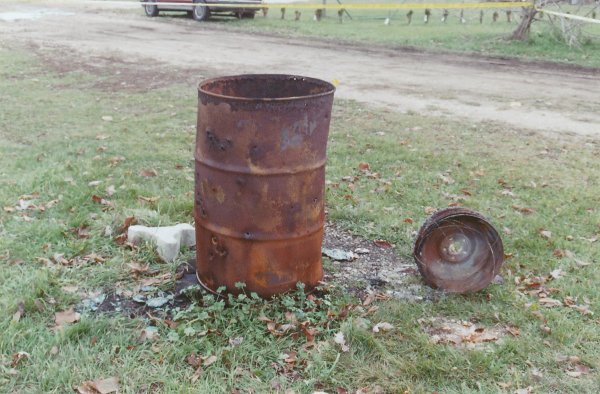 Бочка для костра