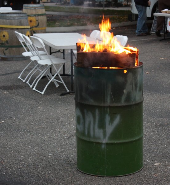 Бочка для костра