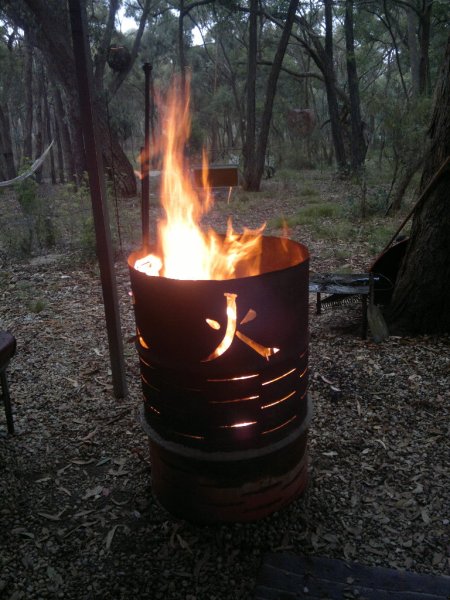 Бочка для костра