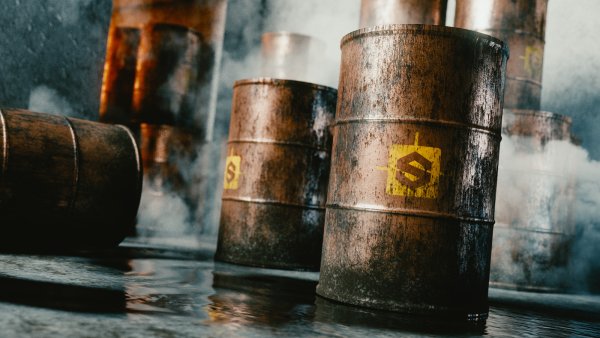 Бочки с огнем