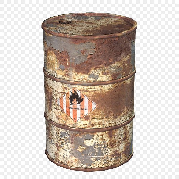 Старые бочки металлические