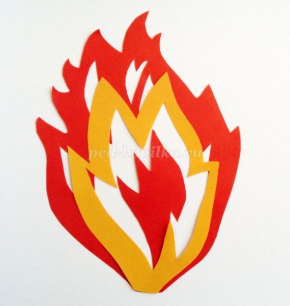 Вечный огонь украшение окон