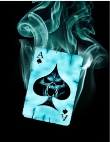 Пиковый туз в огне