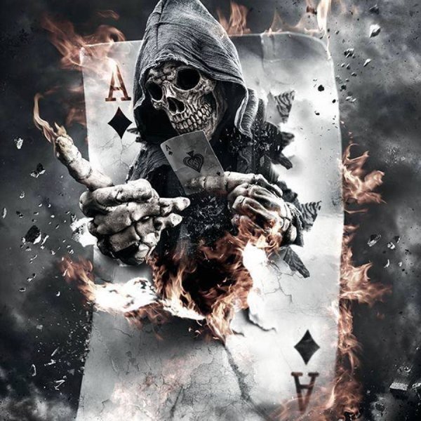 Скелет с тузом