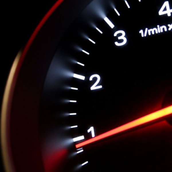 Спидометр черный