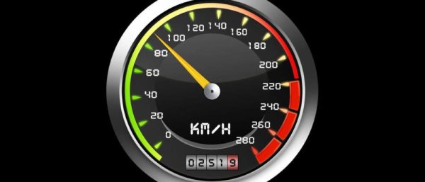 Гоночный спидометр