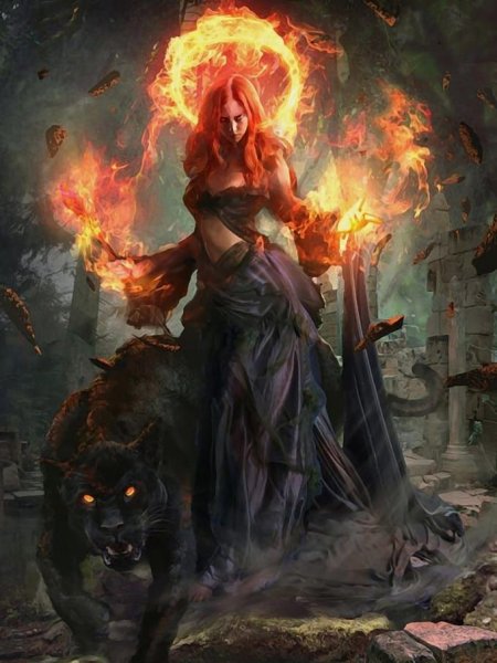 Огонь ведьмы