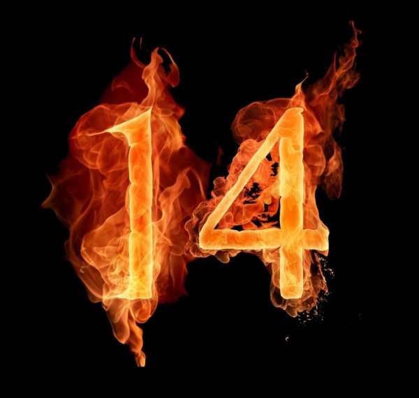Цифра 14