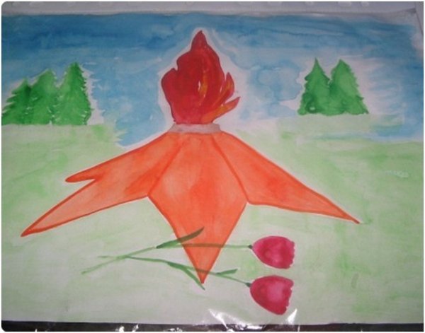 Рисование 9 мая подготовительная группа