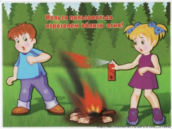 Пожарная безопасность в лесу для детей