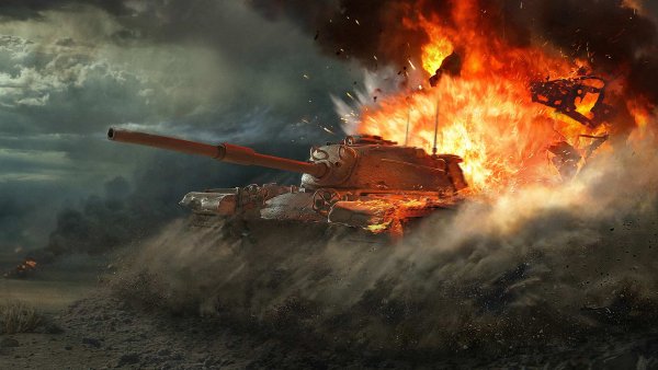 Взрыв боеукладки блиц