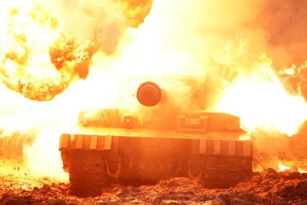 Горящий тигр танк WOT