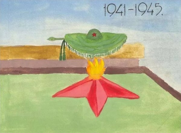 Рисунок на тему день Победы