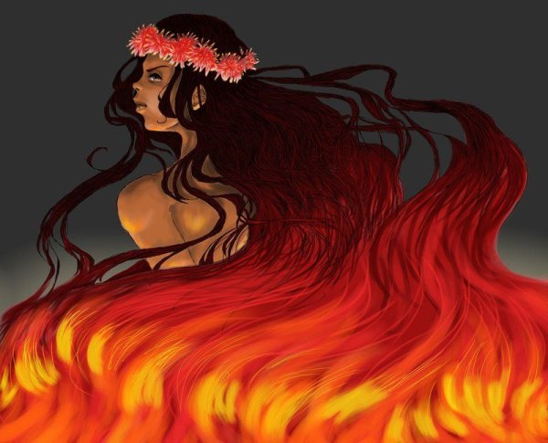 Пеле богиня вулканов