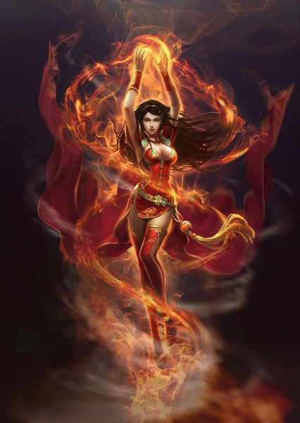 ГЕЛИОНА богиня огня