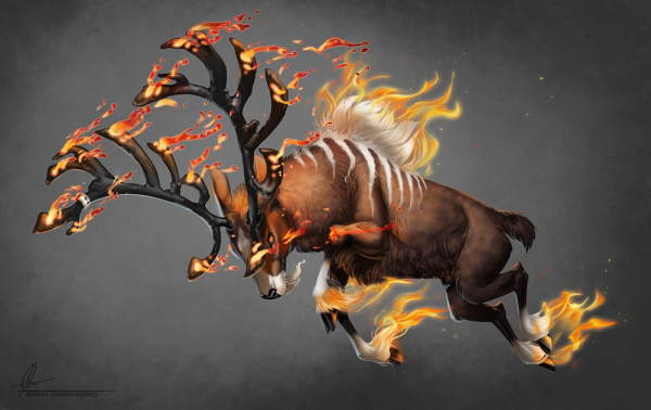 Огненные Мифические животные