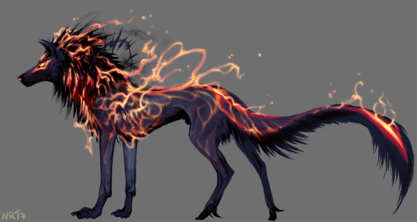 Огненный волк Пандемониум