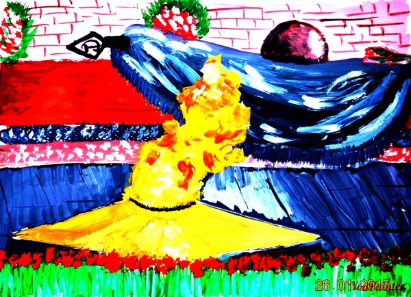 Вечный огонь картина