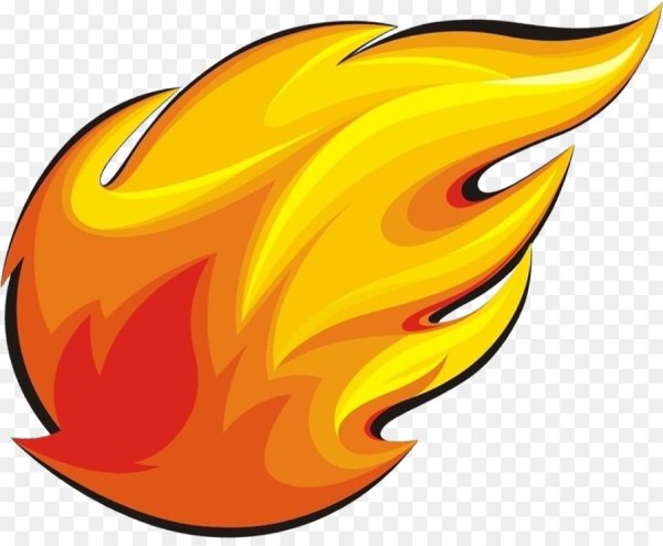 Огонь мультяшная