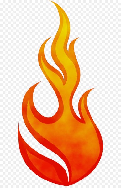 Нарисованное пламя