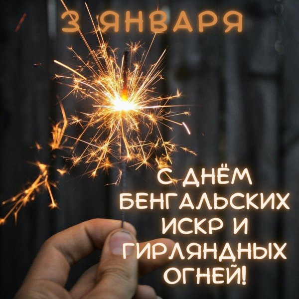 День бенгальских искр и гирляндных огней