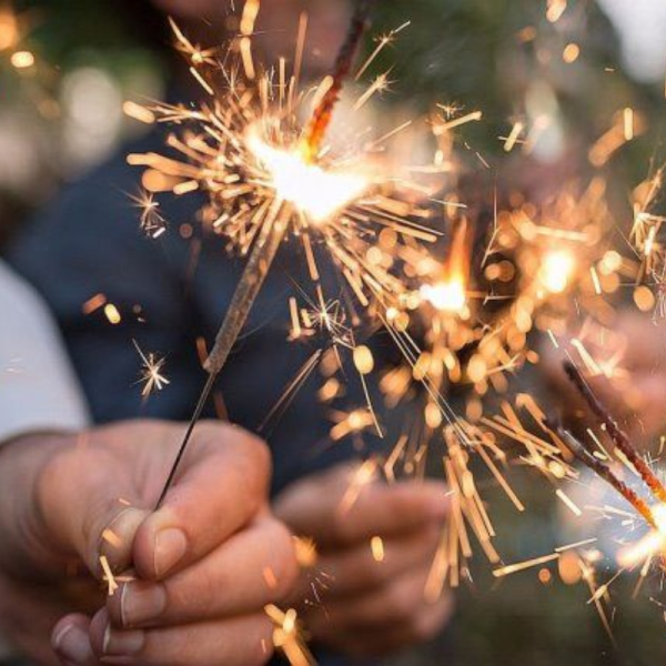 Фейерверк в руках