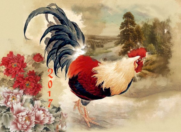 Огненный петух картина