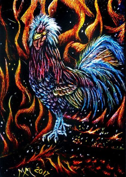 Красный петух огонь бремузыкант