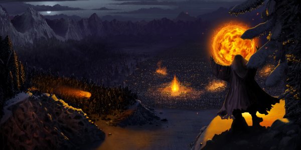 Маги у костра