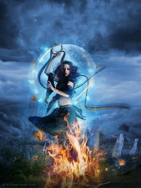 Огонь ведьмы