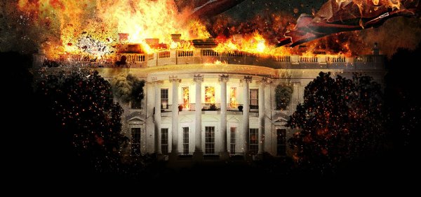 Капитолий США В огне