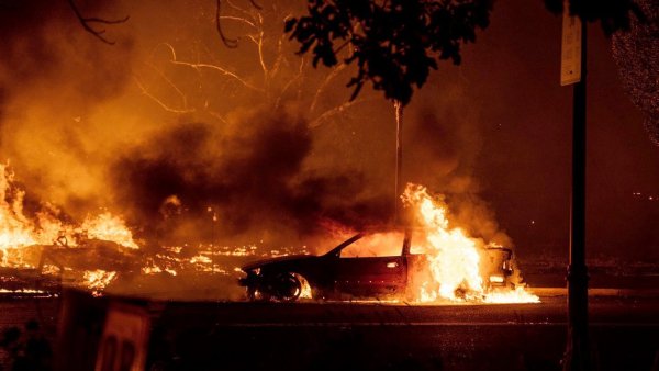 Пожары в Орегоне