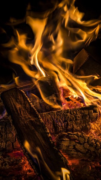 Огонь обои