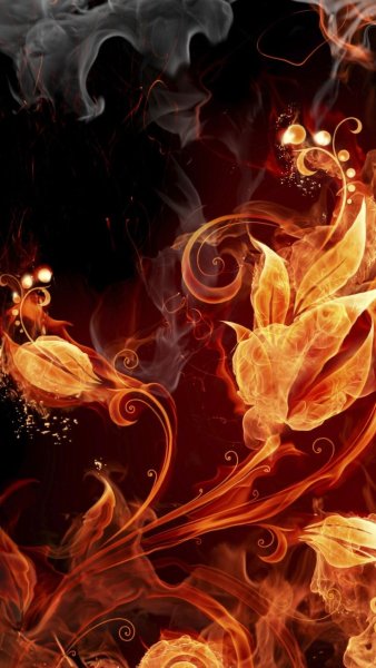 Огонь обои